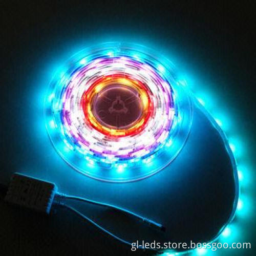 Digital Waterproof LED Strip with 5050 SMD RGB LED
